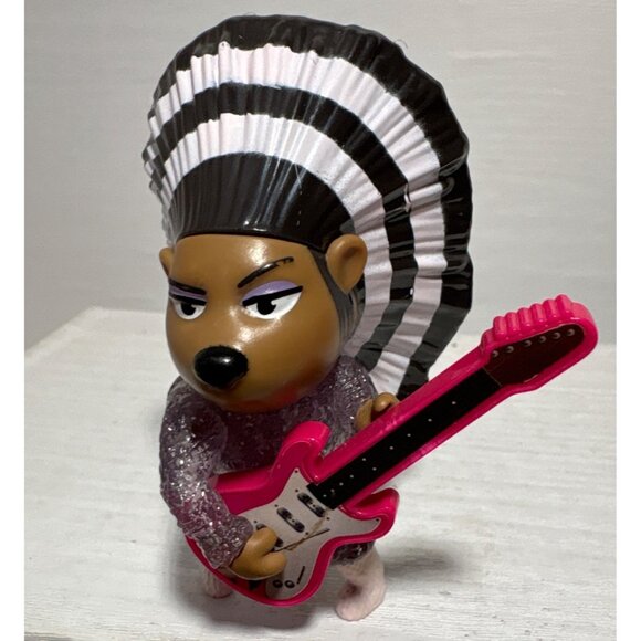 2021 McDonalds Made For Sing 2 Ash Porcupine Toy Figure Guitar Pose - Picture 4 of 6